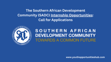 The Southern African Development Community (SADC) Internship Opportunities: Call for Applications
