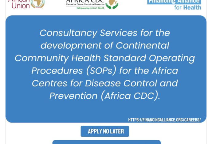 Call for Consultancy Services for the Africa Centres for Disease Control and Prevention (Africa CDC)