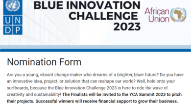 UNDP-African Union Blue Innovation Challenge 2023