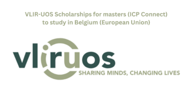 VLIR-UOS Scholarships for masters (ICP Connect) to study in Belgium (European Union)