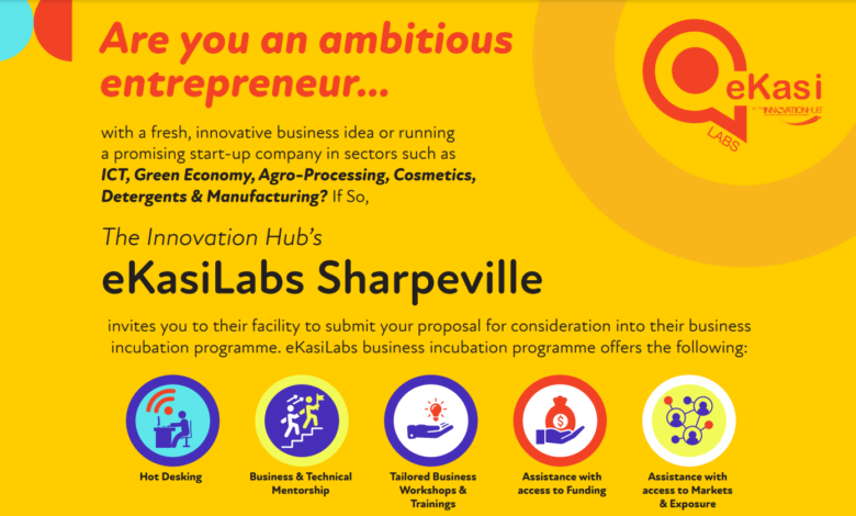Are you a young South African Entrepreneur? Submit your innovative business idea for the eKasiLabs business incubation programme