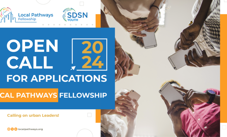 Youth Initiative (SDSN Youth) Announces the 2024 Local Pathways Fellowship (LPF) Program Application Call