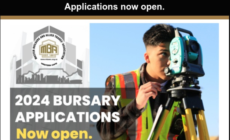 MBADT Bursary 2024 for Young South Africans (Western Cape)