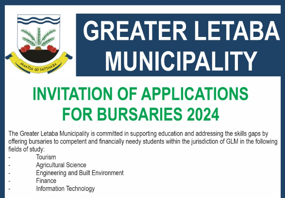 Greater Letaba Municipality Bursaries 2024