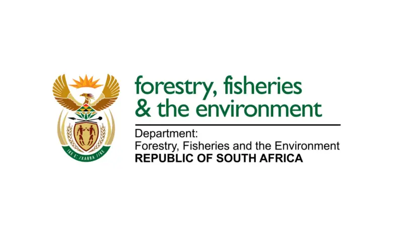 R7,142.00 Per Month Internship Opportunities At The Department of Forestry, Fisheries and the Environment (DFFE)