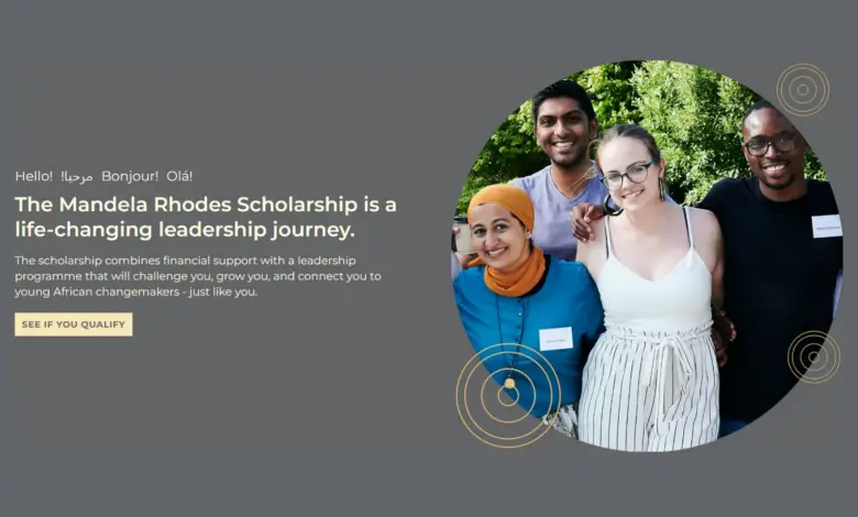 The Mandela Rhodes Scholarship for young African changemakers is now open for applications
