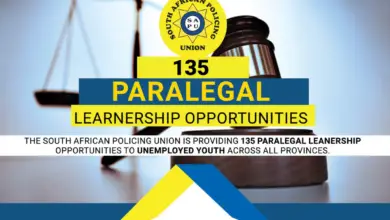 135 South African Policing Union Learnership Opportunities Available Across All Provinces: An Opportunity For Unemployed Youth