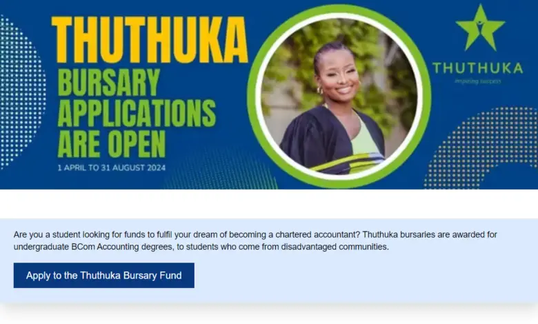 Apply to the Thuthuka Bursary: The bursary assists disadvantaged African and coloured students who want to study to become CAs (SA)