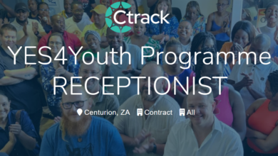 YES4Youth Programme RECEPTIONIST (R4900 stipend monthly)