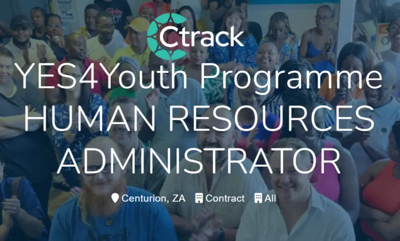 HUMAN RESOURCES ADMINISTRATOR YES4Youth Programme