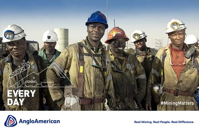 General Miner post at Anglo American: You need Grade 10 and a National Certificate NQF Level 3