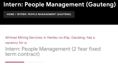 People Management Internship Post (Gauteng) At AFRIMAT Mining Services