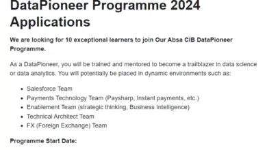 Absa is looking for 10 exceptional learners to join the Absa CIB DataPioneer Programme