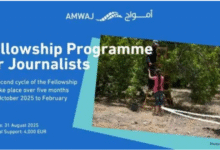 APPLY NOW: AMWAJ Fellowship Programme for Journalists