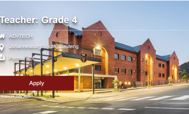 Grade 4 Teacher Wanted at Trinity House Private School-Apply 1 Grade 4 Teacher Wanted at Trinity House Private School-Apply