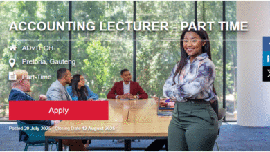 Part Time Accounting Lecturer Job Vacancy At Rosebank College