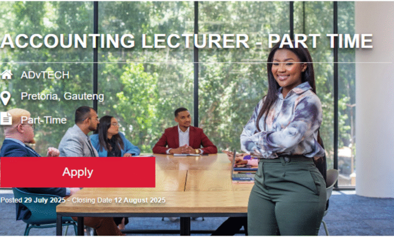 Part Time Accounting Lecturer Job Vacancy At Rosebank College 1 Part Time Accounting Lecturer Job Vacancy At Rosebank College